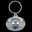 Edmonton Oilers® Carved Metal Key Chain
